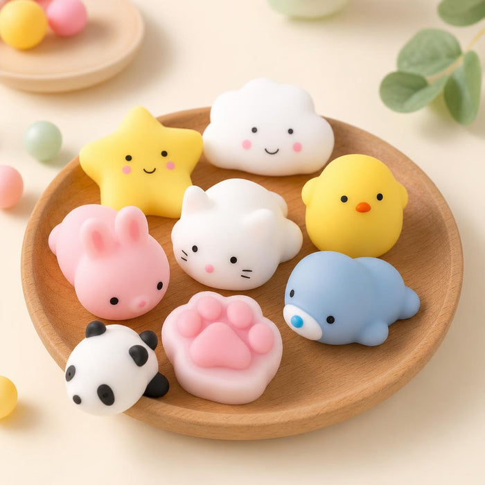 Pack de mochis kawaii – foto de estudio